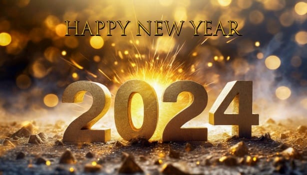 happy new year 2024