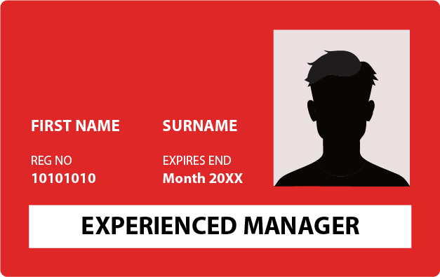 CSCS Red Experienced Manager