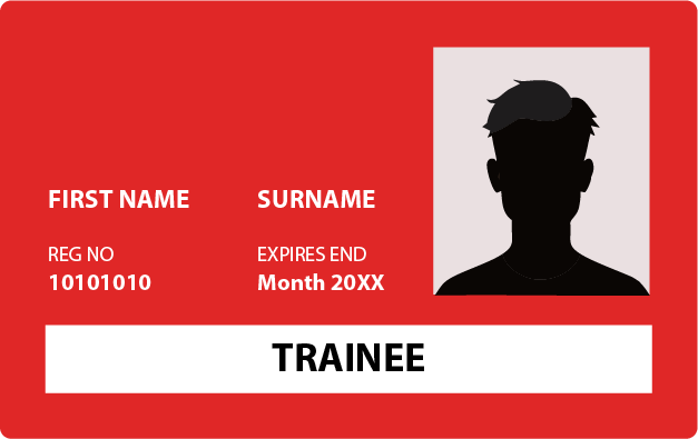 CSCS Red Trainee card