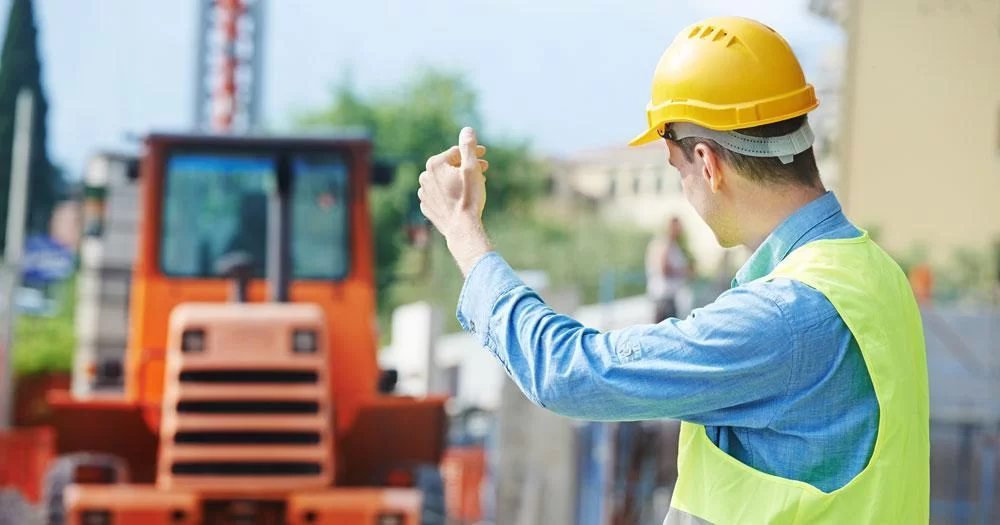 NPORS vehicle marshal - traffic marshall course