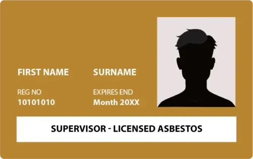 acad supervisor licensed asbestos