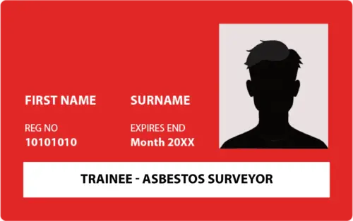 acad trainee asbestos surveyor