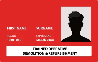 ccdo trained operative demolition & refurbishment