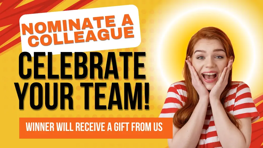 nominate a colleague celebrate your team