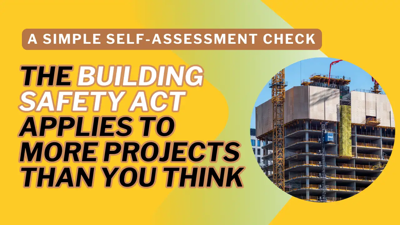 the building safety act self assessment check